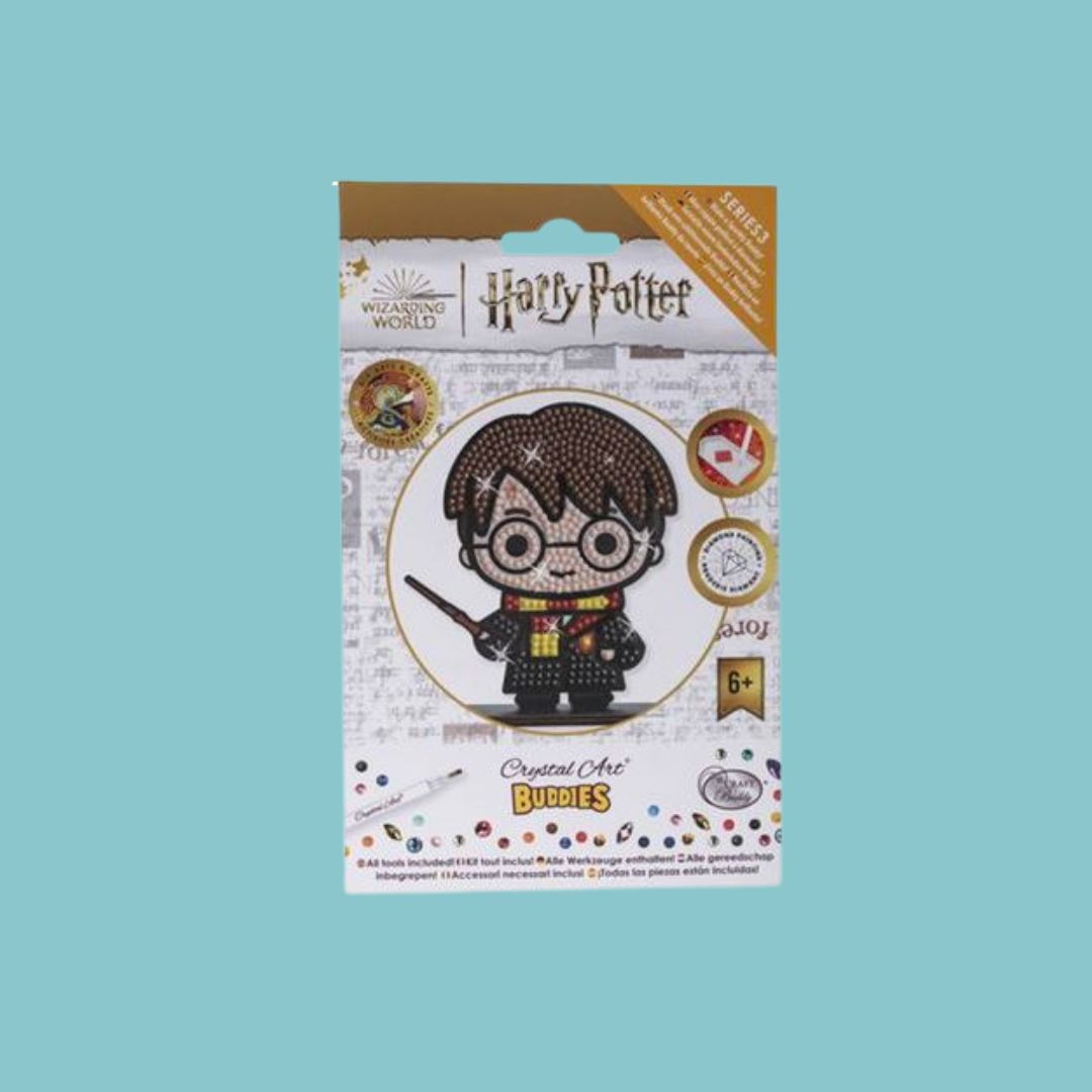 Kit de Pintura com Diamantes Crystal Art Buddies – Harry Potter